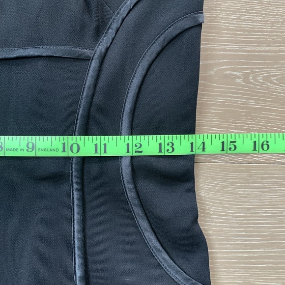 ABS Allen Schwartz Black Strapless Cocktail Dress - Picture 9 of 12